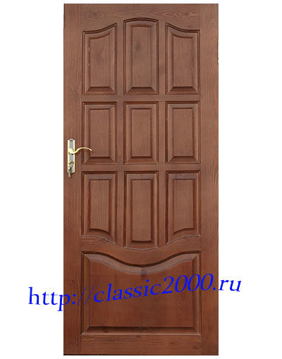 Дверь деревянная из массива "Гамма-1"