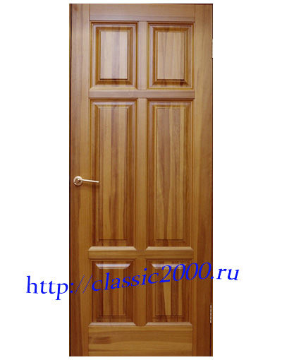 Дверь деревянная из массива "Гамма-3" 2000 х 900 х 40