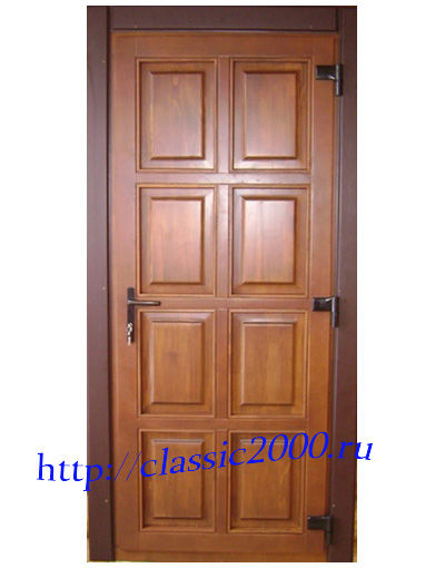 Дверь деревянная из массива"Гамма-4" 2000 х 800 х 40