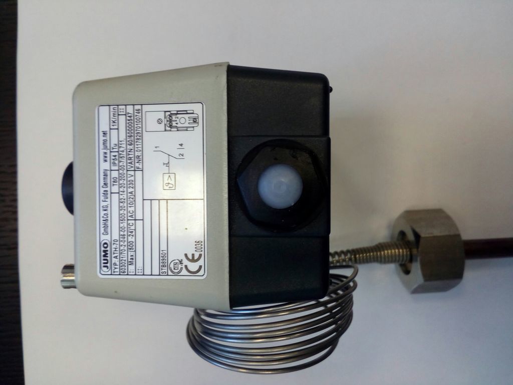 Термостат защитный для печи Jumo ath-70 miwe/wachtel 603021/70 24-500°c ...