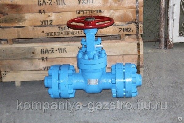 Задвижка стальная Ду50 Ру250 (25мПа) ст.20 ГЛ, цена в Тюмени от ...