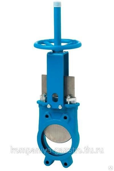 Задвижка-затвор шиберный ножевой DN 200 PN10, цена в Тюмени от компании ...