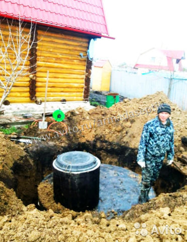 Септик из бетонный колец для дачи по цене руб. в Нижнем Новгороде