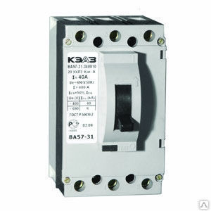 Выключатель автоматический АК 50Б-400-3М-6IН-IP54-3-2А…16А-ОМ2-РЕГ