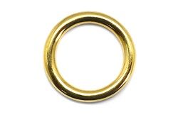 25мм кольцо декоративное, желтое
