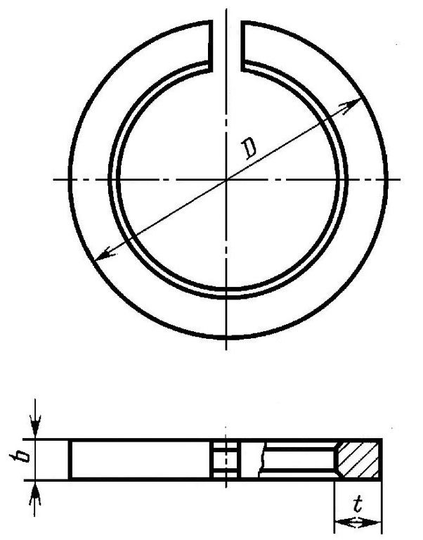 Поршневые кольца Ø 65 комплект для компрессора 2
