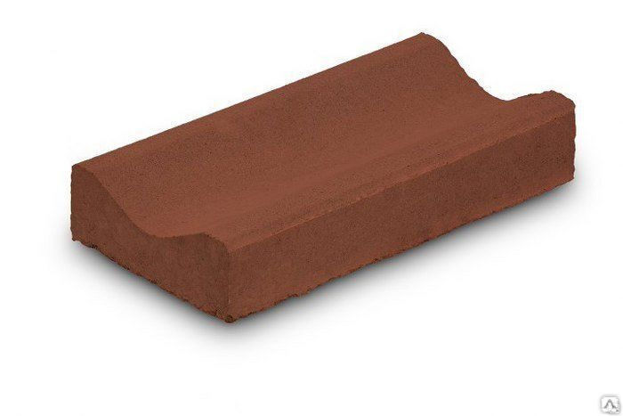 Лоток бетонный наружный 500х160х60 мм коричневый