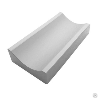 Водосток бетоный 1000х125х150 мм белый 