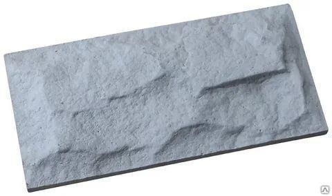 Фасадная плитка Рваный камень 127х267 мм цвет синий