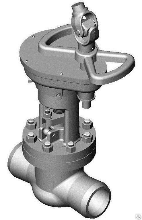 Задвижка 1511-150-ЭМА Ду150 Ру100 под приварку, цена в Челябинске от ...