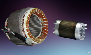 Электродвигатель ротор/статор 2DC-2.2/ 2DES-2 346140-12 