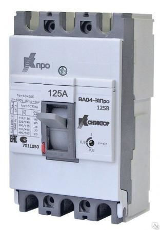 Выключатель автоматический ВА04-31 Про 3p 32А Icu-10kA к Контактор
