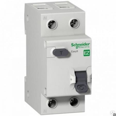 Дифференциальный автомат АВДТ 1п+N 20А 30мА EASY9 Schneider Electric