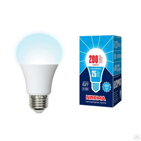 Лампа LED-A70-25W/4000K/E27/FR/NR Лампа светодиодная. Форма "A", матовая. С