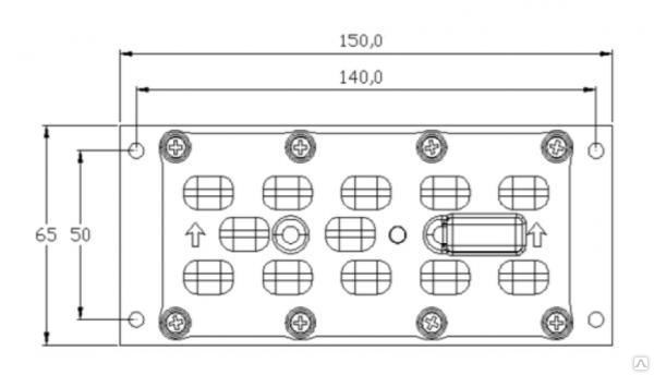 Светодиодный модуль 9012, 12LED, 25 3