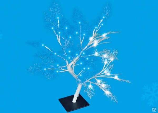 Дерево светодиодное "Морозко" ULD-T3550-054/SWA WHITE-BLUE IP20 FROST