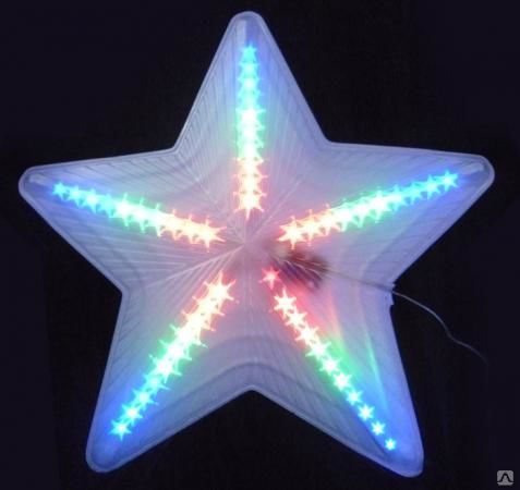 Фигура светодиодная "Звезда" ULD-H4748-045/DTA MULTI IP20 STAR