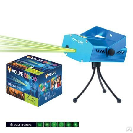 Лазерный проектор 6 типов проекции UDL-Q350 6P/G BLUE