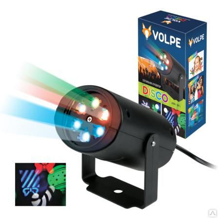 Светильник проектор ULI-Q306 4W/RGB BLACK XMAS Светодиодный светильник-проектор