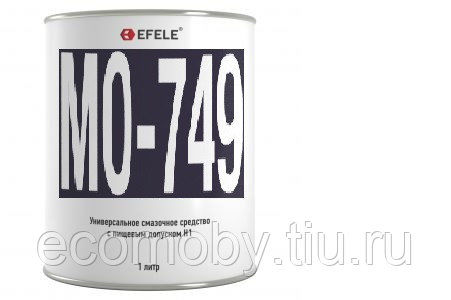 Масло для цепей с графитом MO749 Банка 1 л