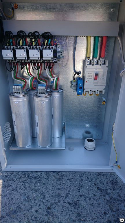 Конденсаторная установка УКРМ устройство компенсации реактивной мощности
