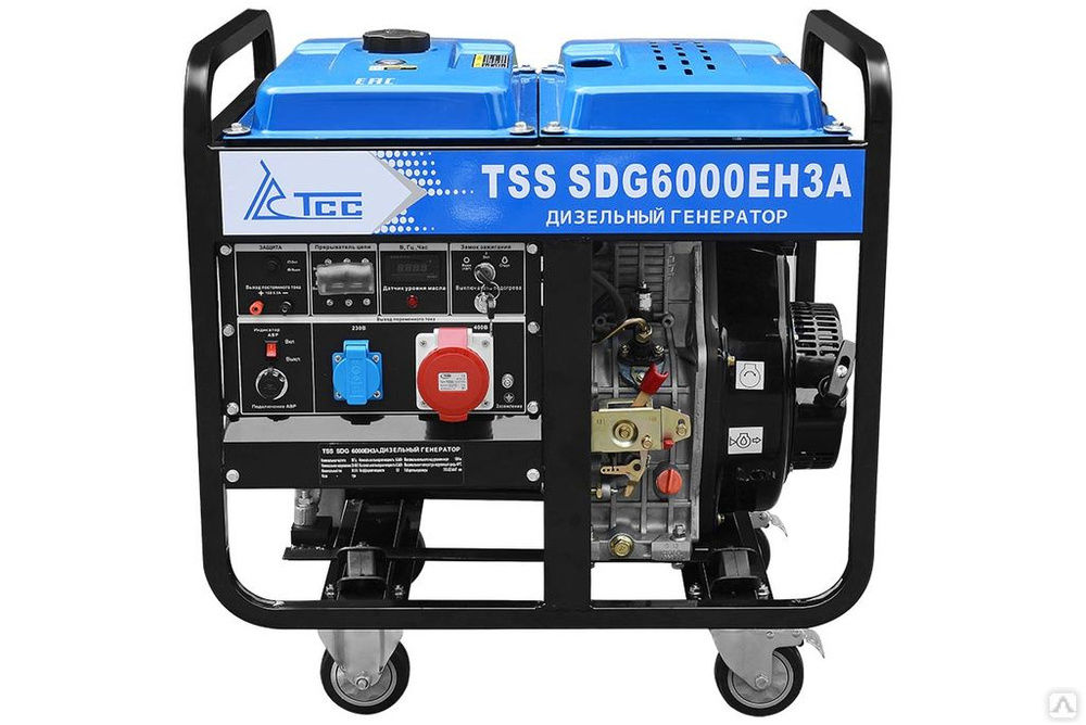 Дизель генератор TSS SDG 6000EH3A 2