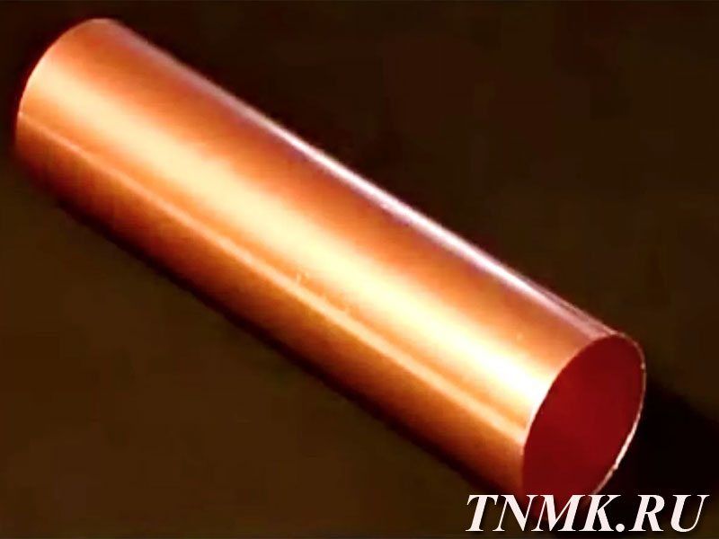 Труба бронзовая 125х22,5 мм БрАЖН10-4-4 DIN 1755