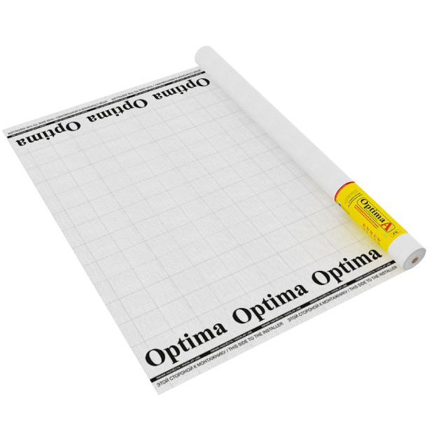 Паропроницаемая ветро-влагозащита Optima A (рулон 35 кв.м)