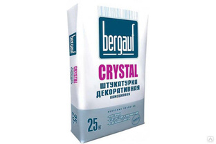 Штукатурка Bergauf Crystal 2.5 мм Зима, 25 кг 