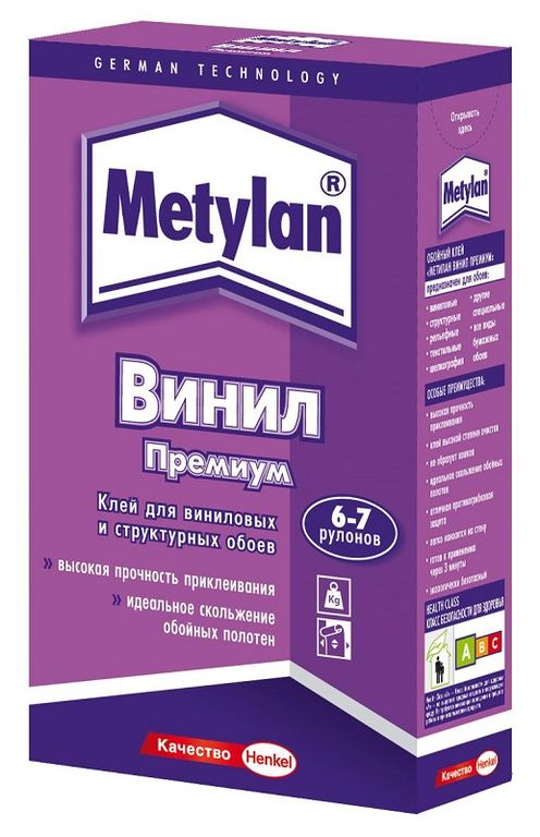 Клей Henkel обойный ("Метилан Винил Премиум") без индикатора 250гр