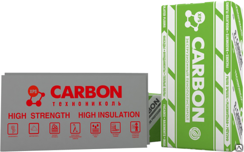 Экструзионные плиты Техноплекс Carbon 32 кг/м3 1180*580*30