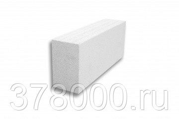 Блок строительный Газобетон ГлавСтройБлок D-500 В-2,5 F100 625х250х150 мм (80 шт/уп)