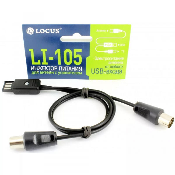 Инжектор питания ЛОКУС LI-105 c USB