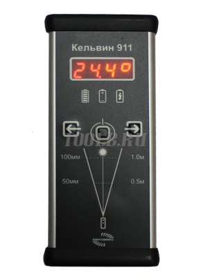Пирометр инфракрасный Кельвин 911 (КМ 40) модификация без поверки Евромикс