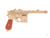 Резинкострел макет деревянный стреляющий пистолет МАУЗЕР К96 #4
