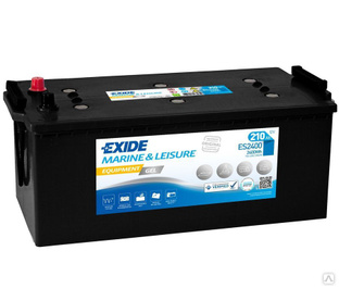 Аккумулятор лодочный Exide Equipment Gel ES2400 (210 Aч) 