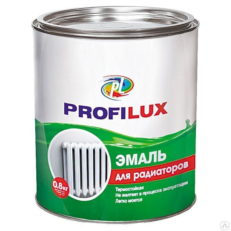Профилюкс Эмаль для радиаторов 2,7кг.