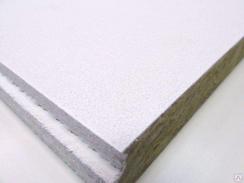 Потолочная плита Blanka E15 600х600х20 белая