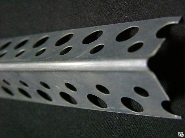 Уголок оцинкованный перфорированный 20х20 мм 3 м, цена в Уфе от ...