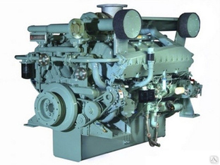 Дизельный двигатель Mitsubishi S12A2-PTA2 