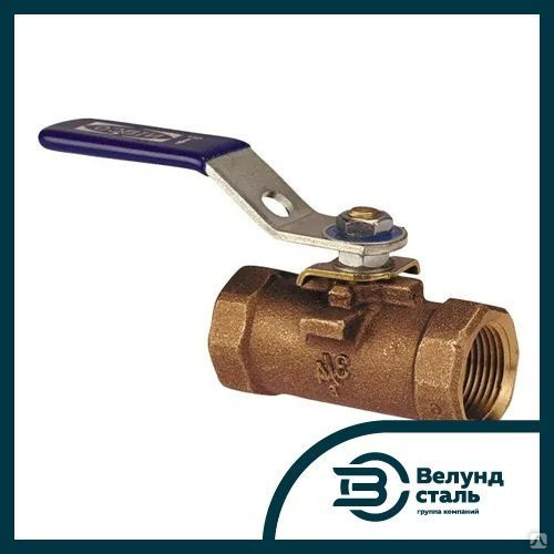 Кран бронзовый шаровой Heimeier Globo H Ду 25 Ру 10 ВР-ВР, с ручкой ...