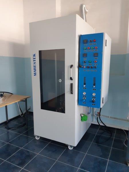 Установка Для Испытания Кабеля В Соответствии С ГОСТ IEC 60332-1-1.