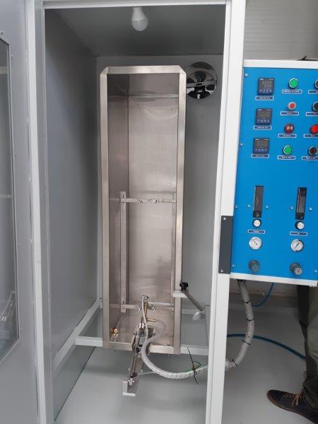 Установка Для Испытания Кабеля В Соответствии С ГОСТ IEC 60332-1-1.