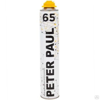 Пена монтажная Peter Paul 65 профессиональная, 900 мл, цена в Тюмени от ...