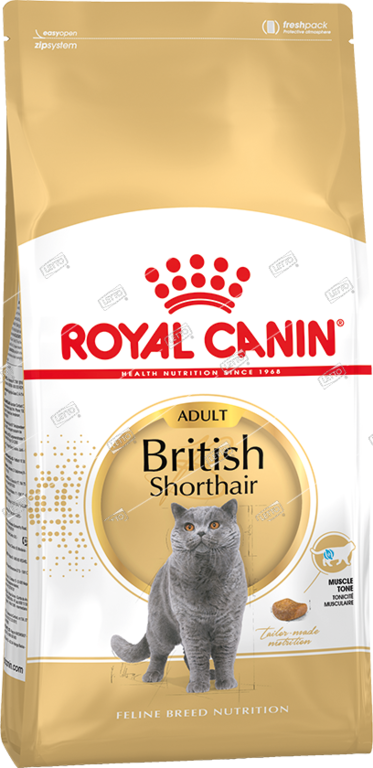ROYAL CANIN корм для кошек Британская короткошерстная Эдалт от 1 года 2кг К