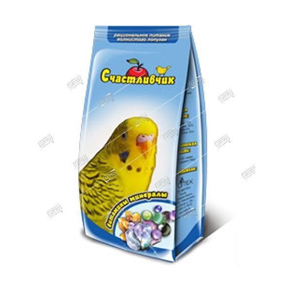 Корм для волнистых попугаев рациональное питание витамины, минералы 350 г