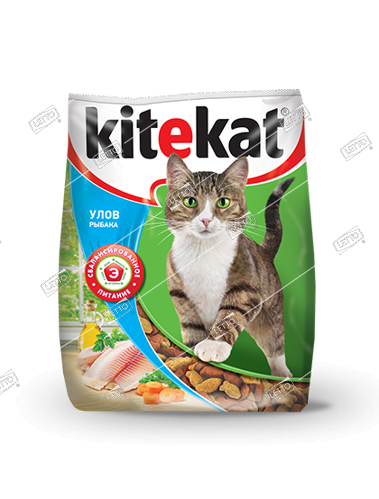 Корм для кошек Улов Рыбака 15 кг KiteKat