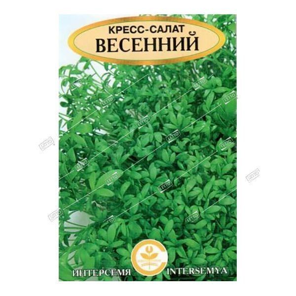 Семена Салат Кресс-салат Весенний, Интерсемя 1 г