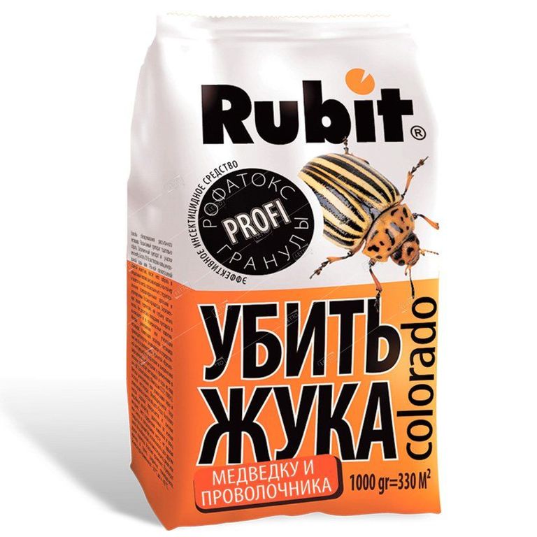 Гранулы от колорадского жука и других вредителей РОФАТОКС 1 кг РУБИТ (10)