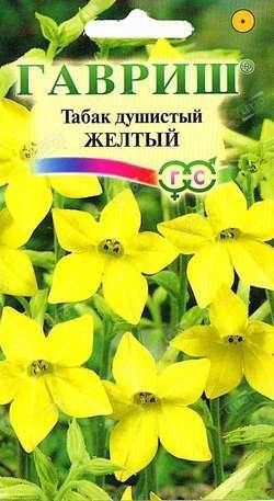 Семена Табак душистый Желтый, Гавриш Сад ароматов 0,1 г